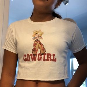 brandy Melville cowgirl shirt